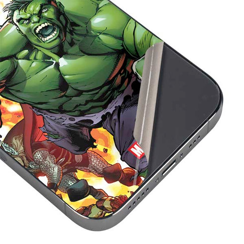 Marvel Avengers Assemble Hulk iPhone 14 Pro Skin